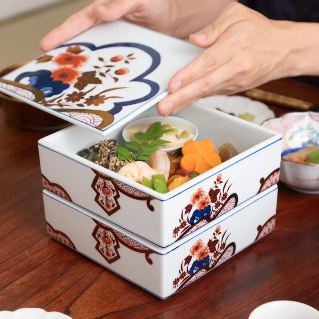 Authentic Japanese Stacked Presentation Box